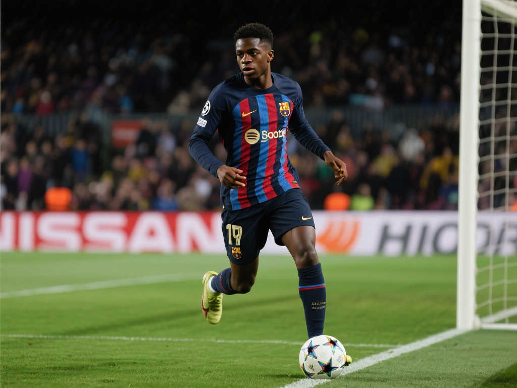 登贝莱欧冠5连场贡献进球，创个人职业生涯新纪录